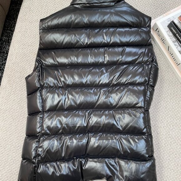 Moncler Ghany Shiny Quilted Puffer Vest - Picture 3 of 7